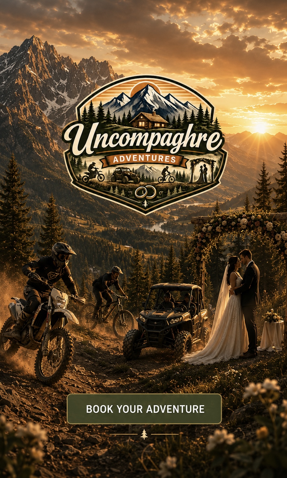 Uncompahgre Adventures mobile mountain header