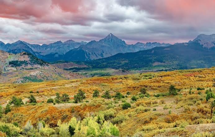 Mountain scenery near Uncompahgre Adventures